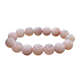 Chalcedony Beaded Bracelet 10mm Round