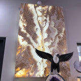 Single Amber Onyx Wall Panel (4)