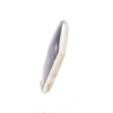 Trapiche Amethyst Crystal Slice on Lucite Stand