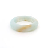 Amazonite Gemstone Ring - Solid Stone Carving