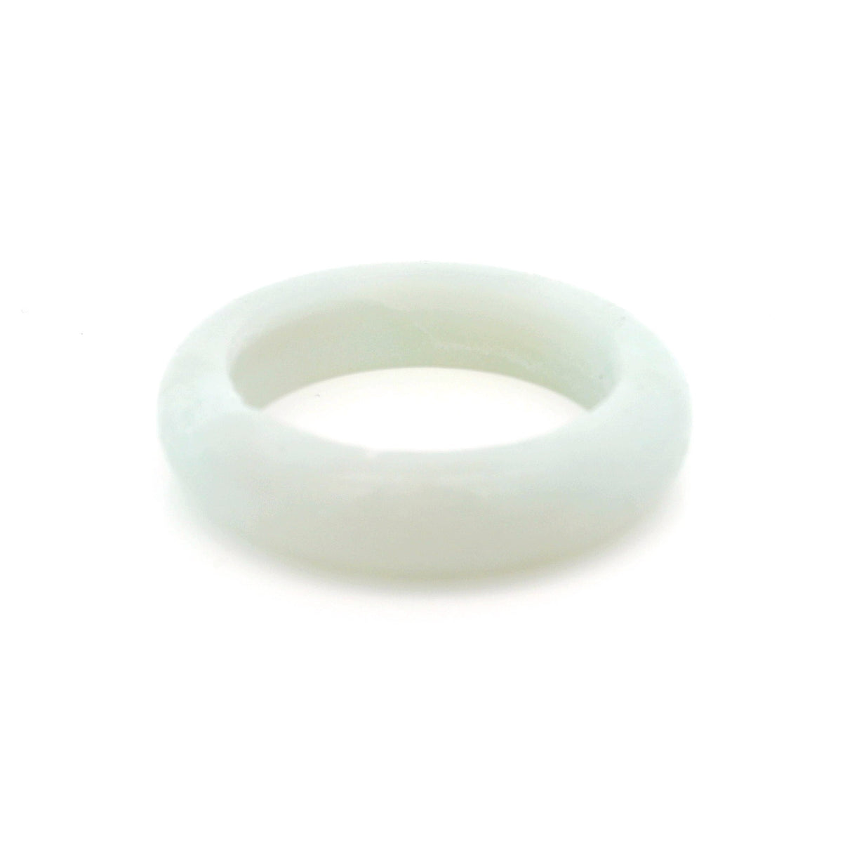 Amazonite Gemstone Ring - Solid Stone Carving