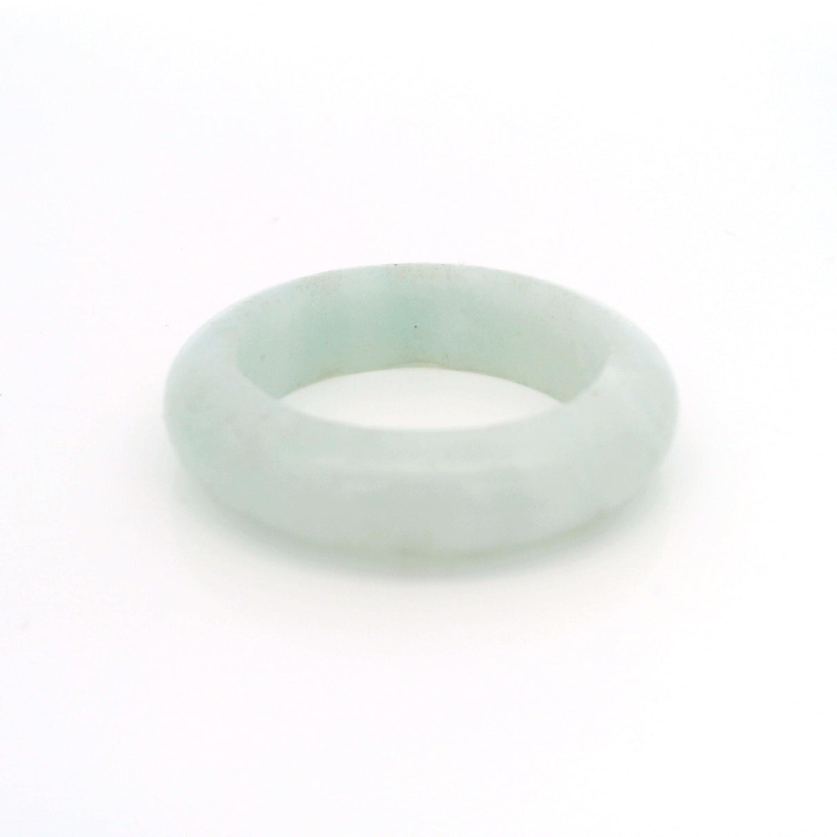 Amazonite Gemstone Ring - Solid Stone Carving