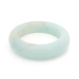 Amazonite Gemstone Ring - Solid Stone Carving