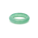 Aventurine Gemstone Ring - Solid Stone Carving