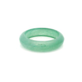 Aventurine Gemstone Ring - Solid Stone Carving