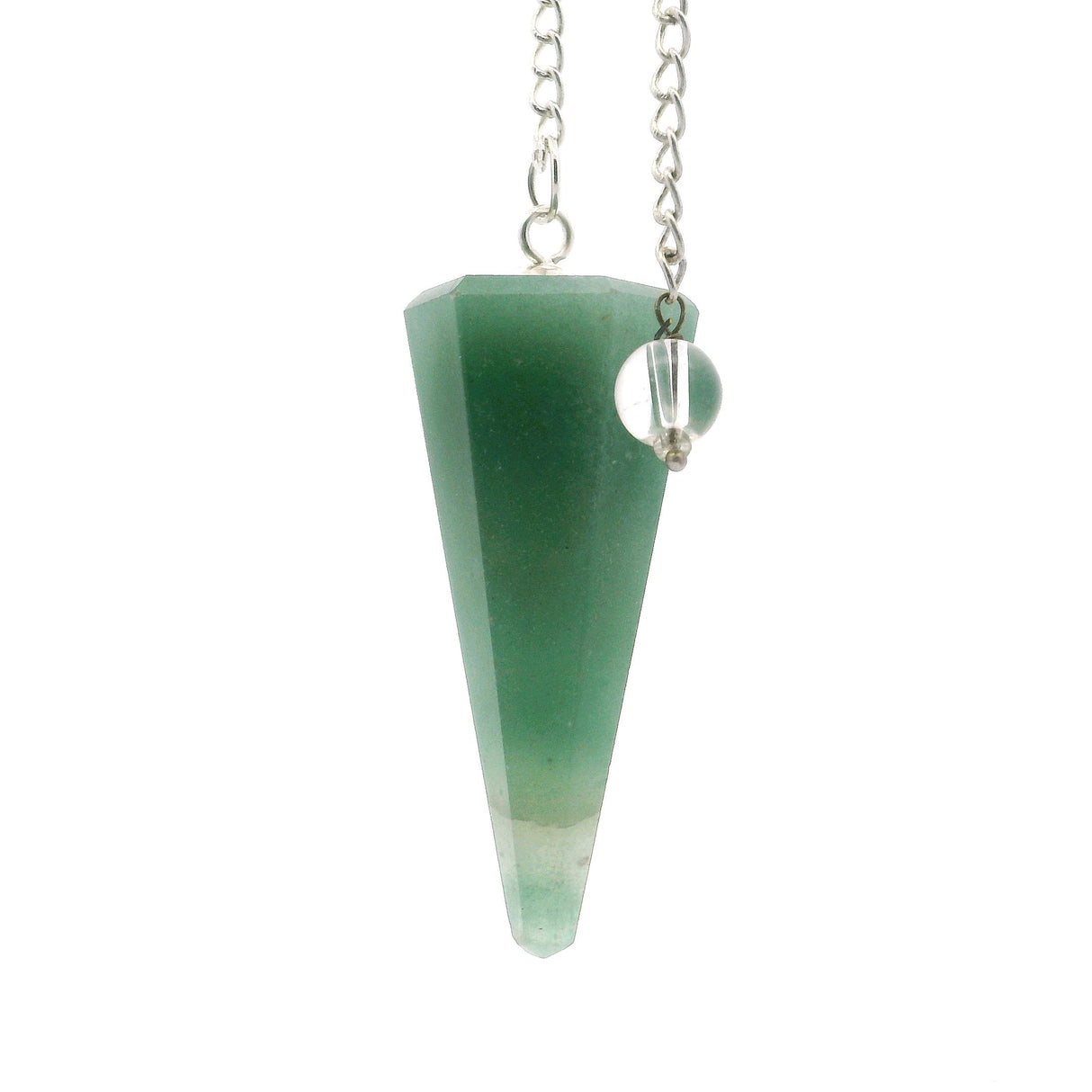 Aventurine Pendulum - Faceted Taper