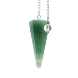 Aventurine Pendulum - Faceted Taper