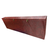 Exquisite Red Skin Mutton Fat Nephrite Jade Fish Carving on Carved Wooden Base with Accompanying Custom Box