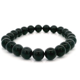 Tourmaline Beaded Bracelet - 8mm Round