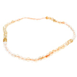 Faceted Citrine Beaded Bracelet - 3mm