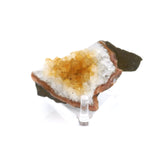 Citrine Specimen on Lucite Stand