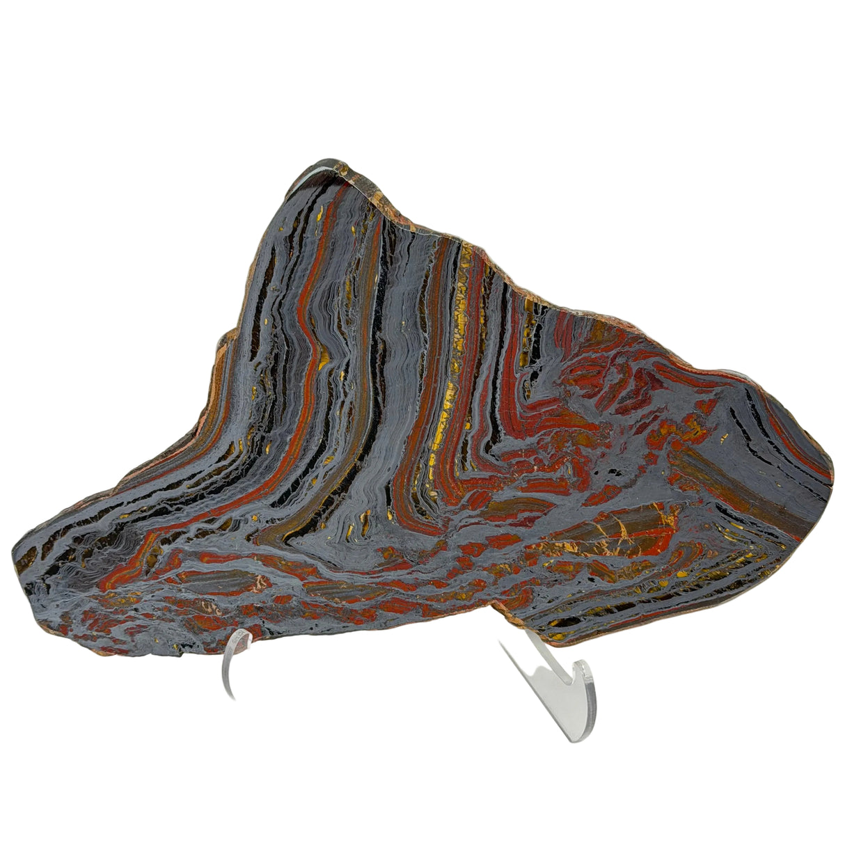 High Quality Tiger Iron Slice Abstract Shape