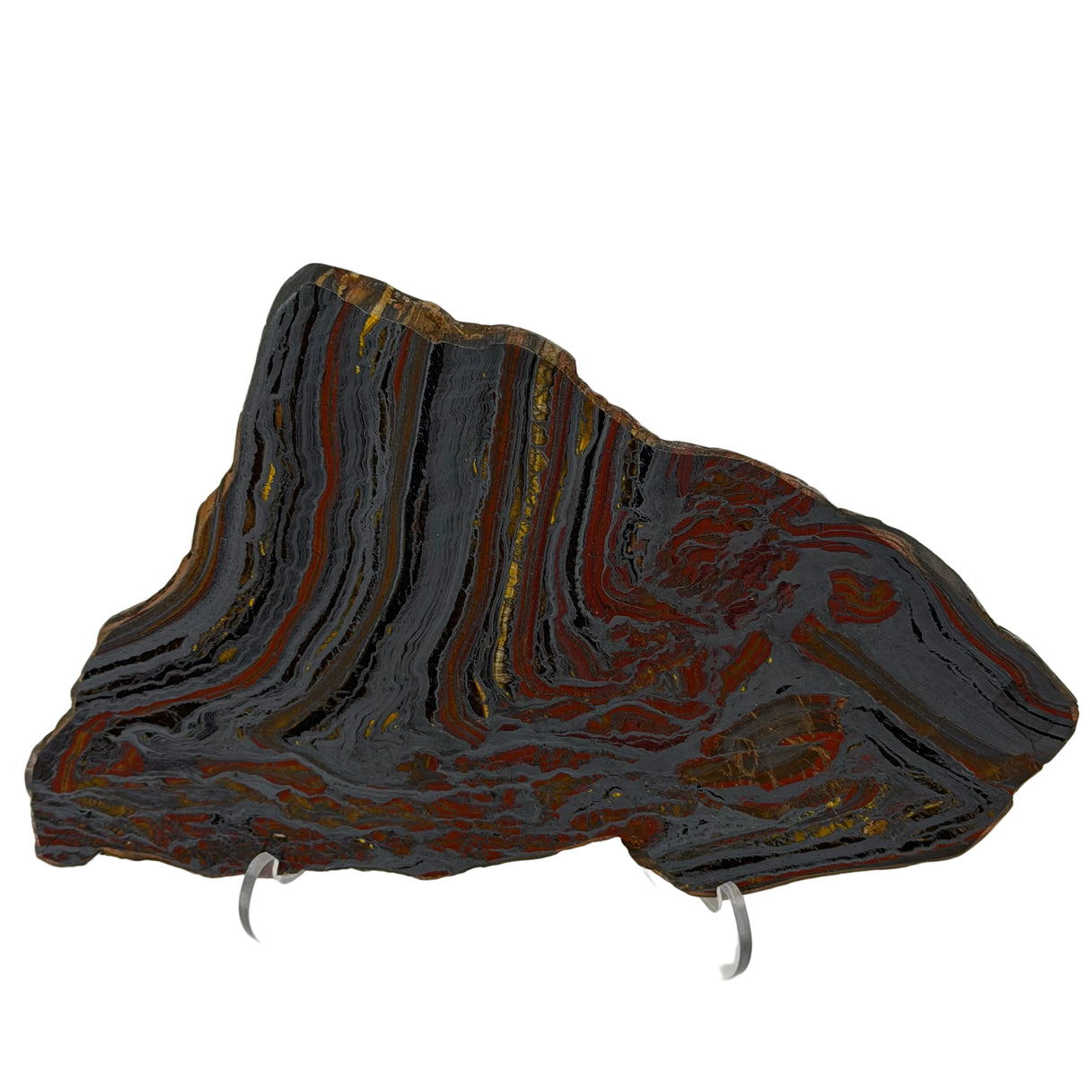 High Quality Tiger Iron Slice Abstract Shape