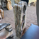 Rustic Onyx Wine Rack with 4 Holes