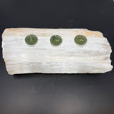 Selenite Log 3 Tealight Candle Holder - Medium