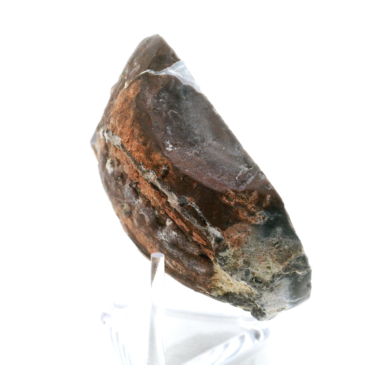 Dugway Druze Geode Half with Fortified Swirl Center
