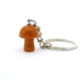 Golden Healer Mushroom Keychain