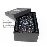 Blue Evil Eye Protection Jewel Purse With Chain