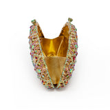 Peacock Jewel Purse - Spring Colors With Chain and/or Handle