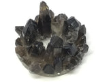 Smoky Quartz Crystal Points Candle Holder