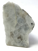Rainbow Moonstone Specimen - One Side Polish - Medium