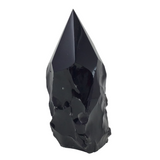 Black Obsidian Point - Cut & Polished