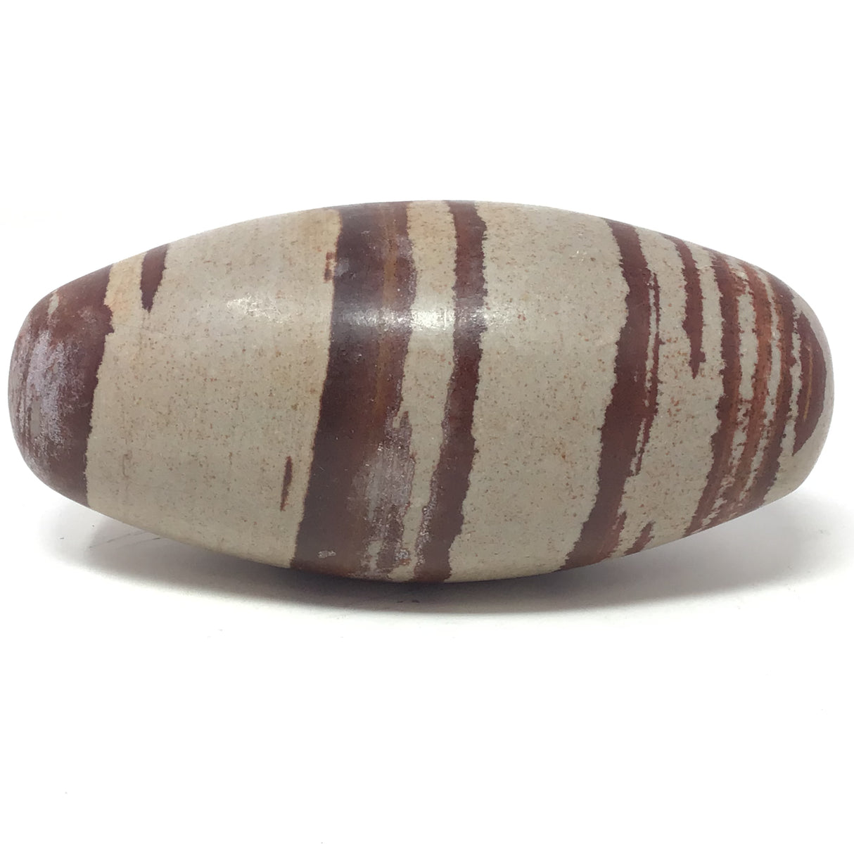 Shiva Lingam Stone 8" with Vertical Lucite Stand
