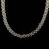 18" Matte 6mm Rounds Beaded Necklace