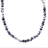 18" Matte 6mm Rounds Beaded Necklace