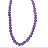 18" Matte 6mm Rounds Beaded Necklace
