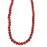 18" Matte 6mm Rounds Beaded Necklace