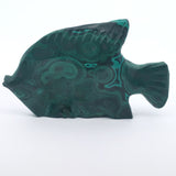 Malachite Animal Carving - Fish