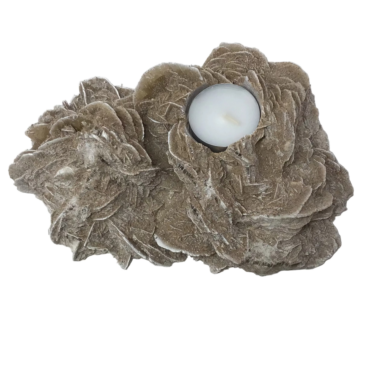 Desert Rose Cluster Candle Holder