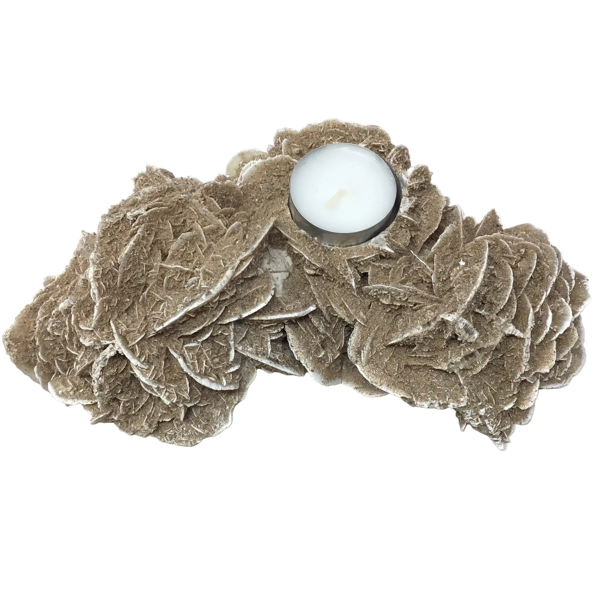 Desert Rose Cluster Candle Holder