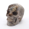 A+ Fossilized Coral Skull Carving - 3"