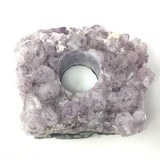 Rose De France Amethyst Tealight Candle Holder - Large