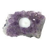 Rose De France Amethyst Tealight Candle Holder - Small
