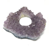 Rose De France Amethyst Tealight Candle Holder - Small