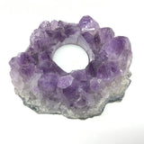 Amethyst Crystal Tealight Candle Holder