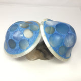 Shroominary Duo Blue Onyx Double Mushroom Luminary