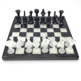 Small Onyx Chess Set with Italian Pieces