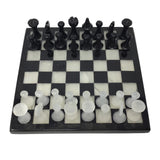 Small Onyx Chess Set with Italian Pieces