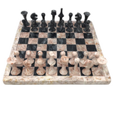 Onyx Chess Set - 7.5" with Italian Pieces