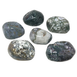 Moss Agate Therapy Stone