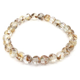 Imperial Topaz Beaded Bracelet - Great Clarity Rounds