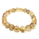Imperial Topaz Beaded Bracelet - Great Clarity Rounds