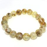 Imperial Topaz Beaded Bracelet - Great Clarity Rounds