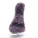 Polished Amethyst Freeform with Stalactite Features
