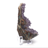 Polished Amethyst Freeform with Stalactite Features