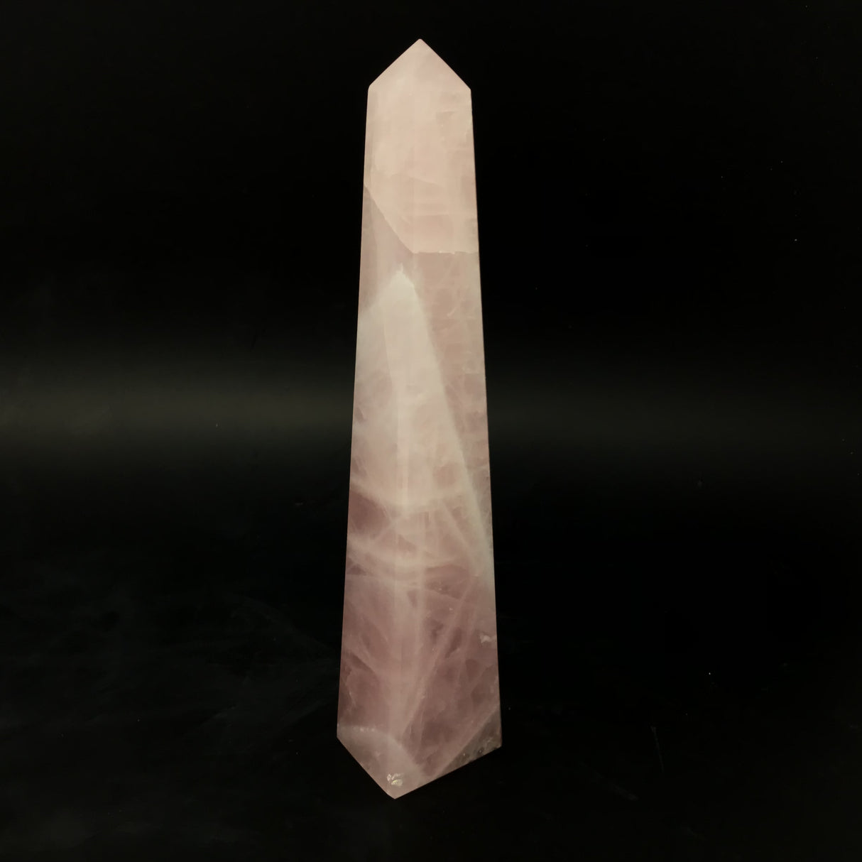 Rose Quartz Obelisk 7 inch+